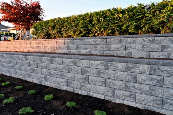 Concrete Retaining Wall Installation in Riverton