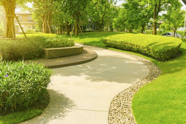 Cement Walkway Installation in Riverton
