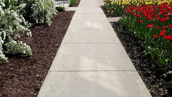 Cement Sidewalk Installation in Riverton
