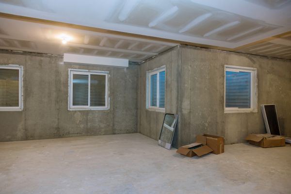 Basement Concrete Installation in Riverton