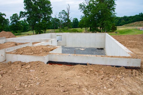 Basement Foundation Pouring in Riverton