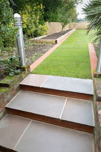 Backyard Steps Installation in Riverton