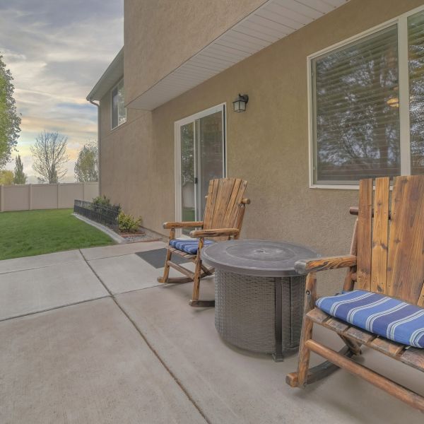 Backyard Slab Construction in Riverton