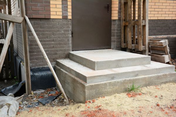 Cement Steps Construction in Riverton