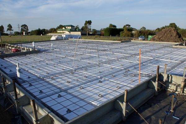 Barn Pad Construction in Riverton