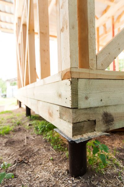 Barn Footing Construction in Riverton