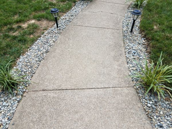 Cement Path Construction in Riverton